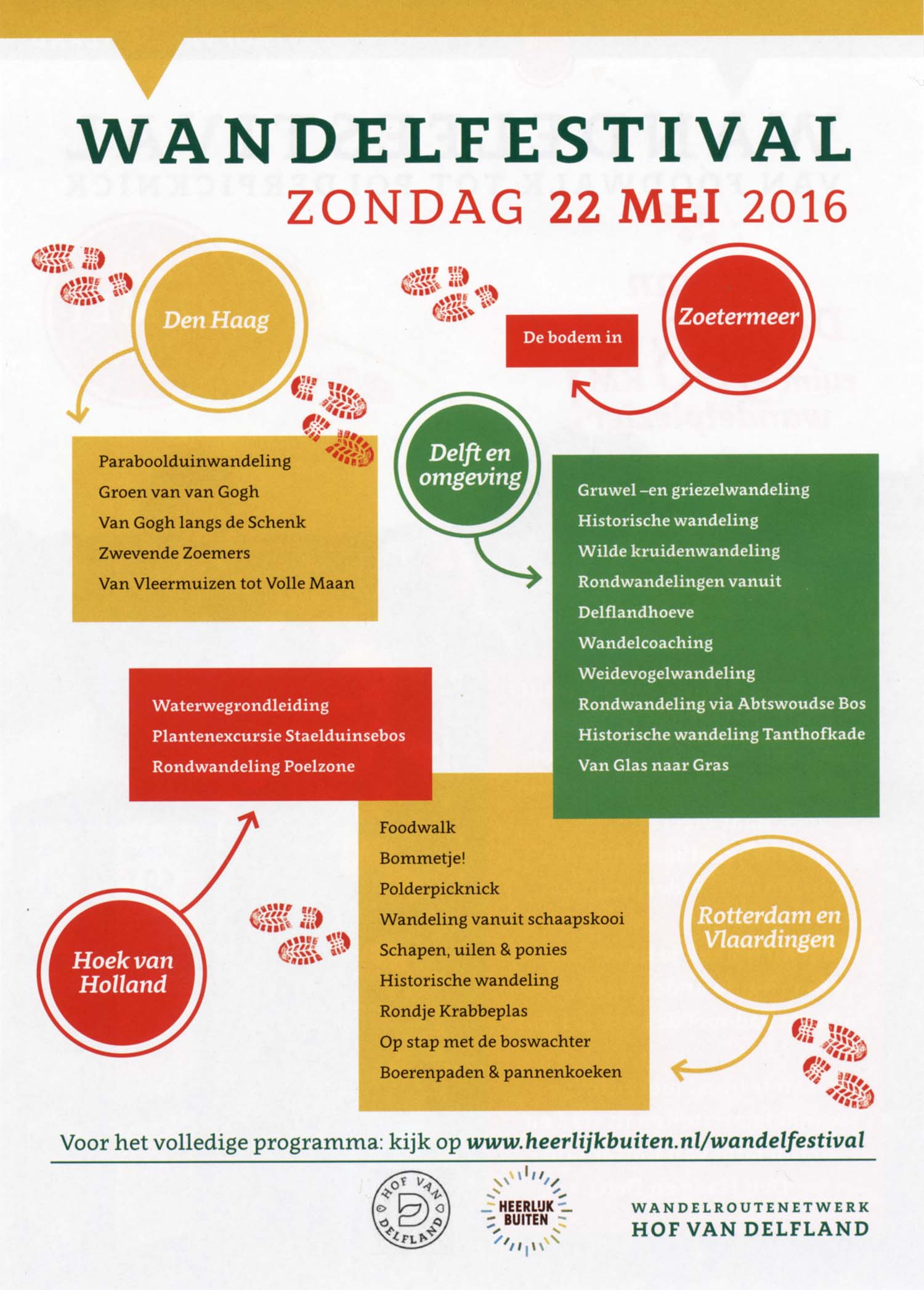 Wandelfestival Hof van Delfland - zondag 22 mei 2016