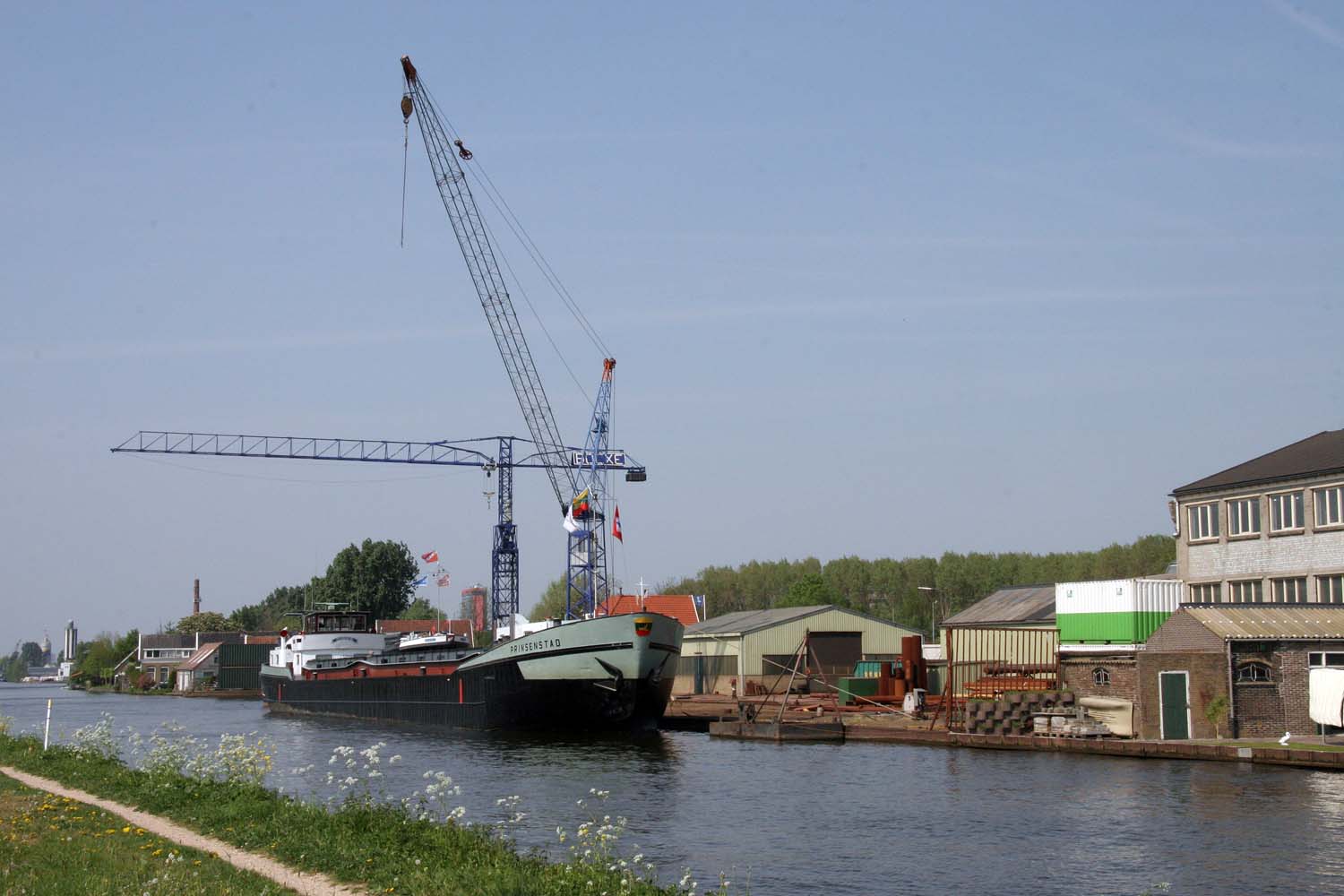 De laatste scheepswerf van Delft van Bocxe